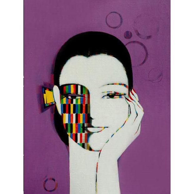 Ryoko Sugaya Oil Painting, Interior Scene (1 of 7)