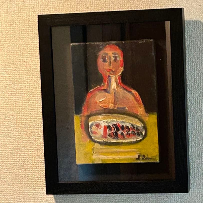 Tamura Takuma, British Museum Collection: Takuma Tanaka, a collection of the British National Museum, oil painting, framedProduct DescriptionThis is an oil painting by Takuma Tanaka.Store as is after purchaseBorn in 1977 in Edogawa, Tokyo. Ch