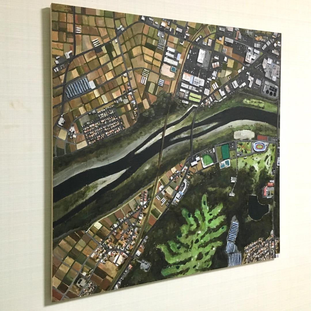 Original work 'Satellite Image No. 22' (1 of 3)