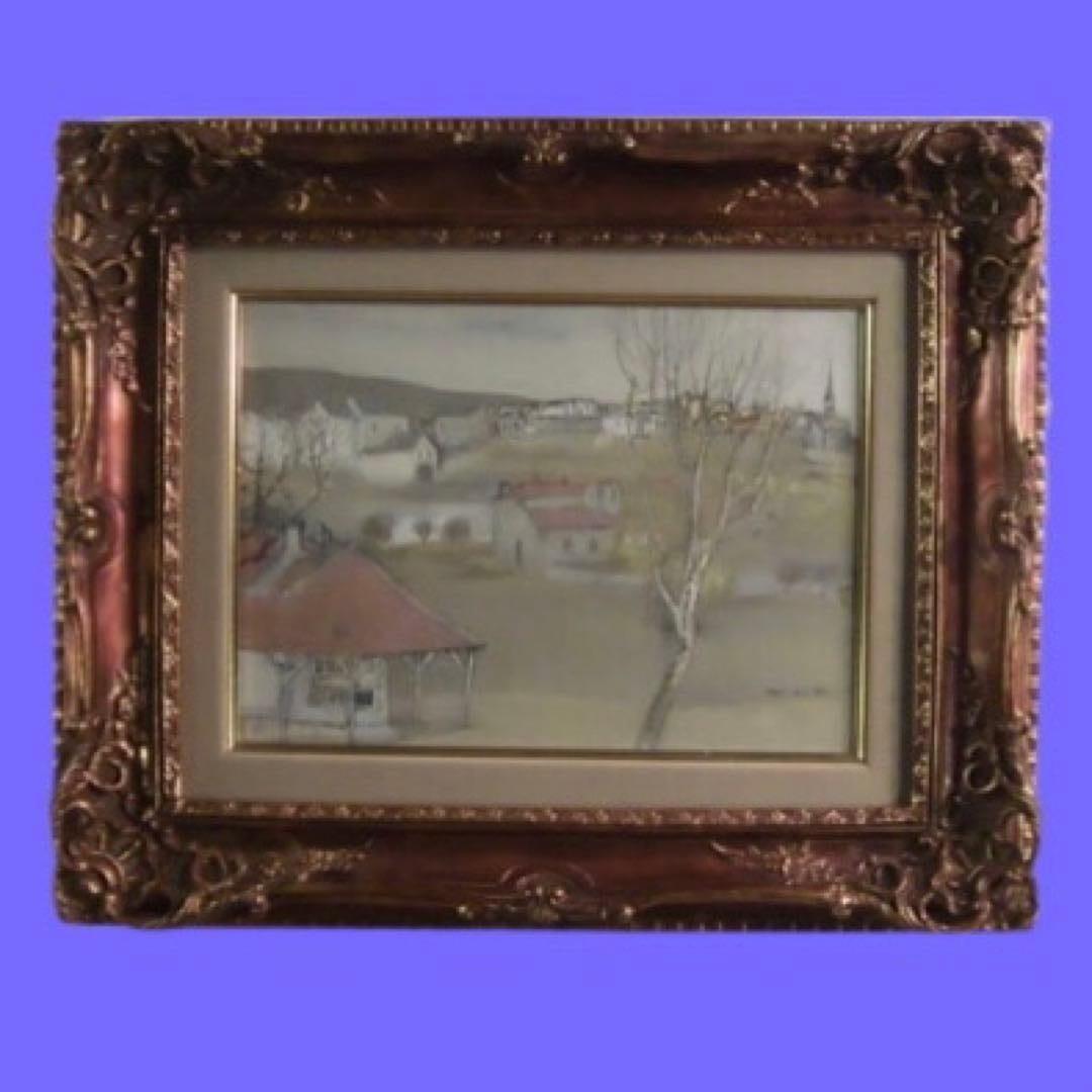 Takayasu Doi oil painting, guaranteed authentic: Takashi Doi's oil painting, guaranteed authentic, has won the first prize at two independent exhibitions, in good condition.Product DescriptionGuaranteed authentic (hand-painted oil painting)Winner of