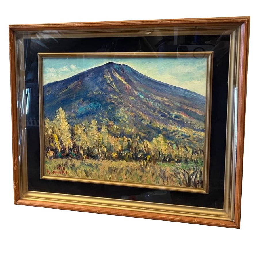 Mountain View, Oil Painting, 1978 (1 of 8)