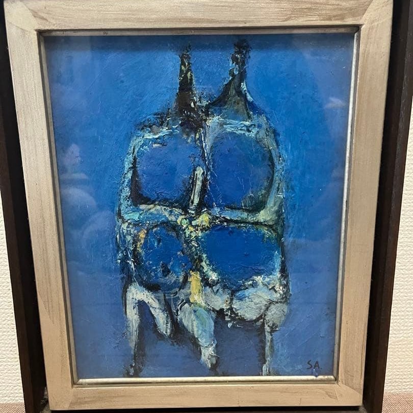 Rare work by Hiroshi Sasaki 'Painting' (1 of 5)