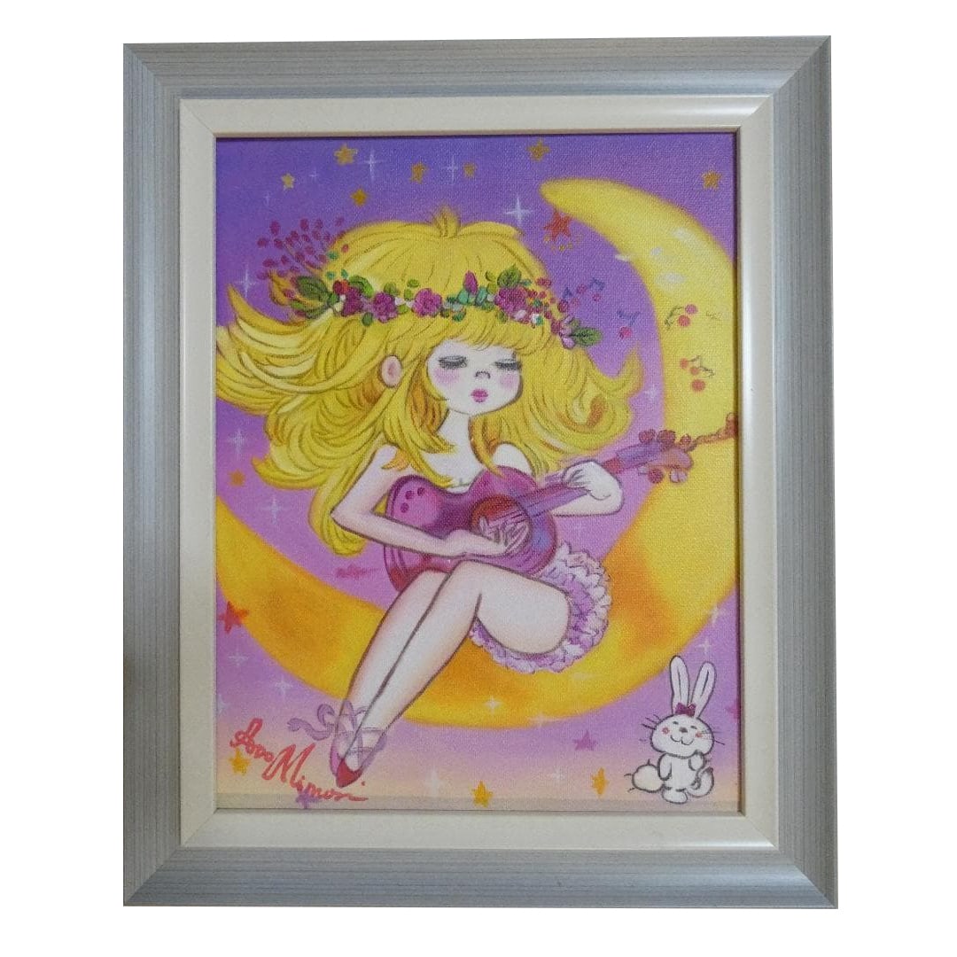 Ado Mizumori's oil painting 'F6 [figure]': Ado Mizumori's oil painting 'F6 [figure]', hand-painted and framed.Product DescriptionProduct SizeScreen Size: Approximately 32 to 41 centimeters.Overall Size: Approximately 41.5 to 51 centimeters.Pro