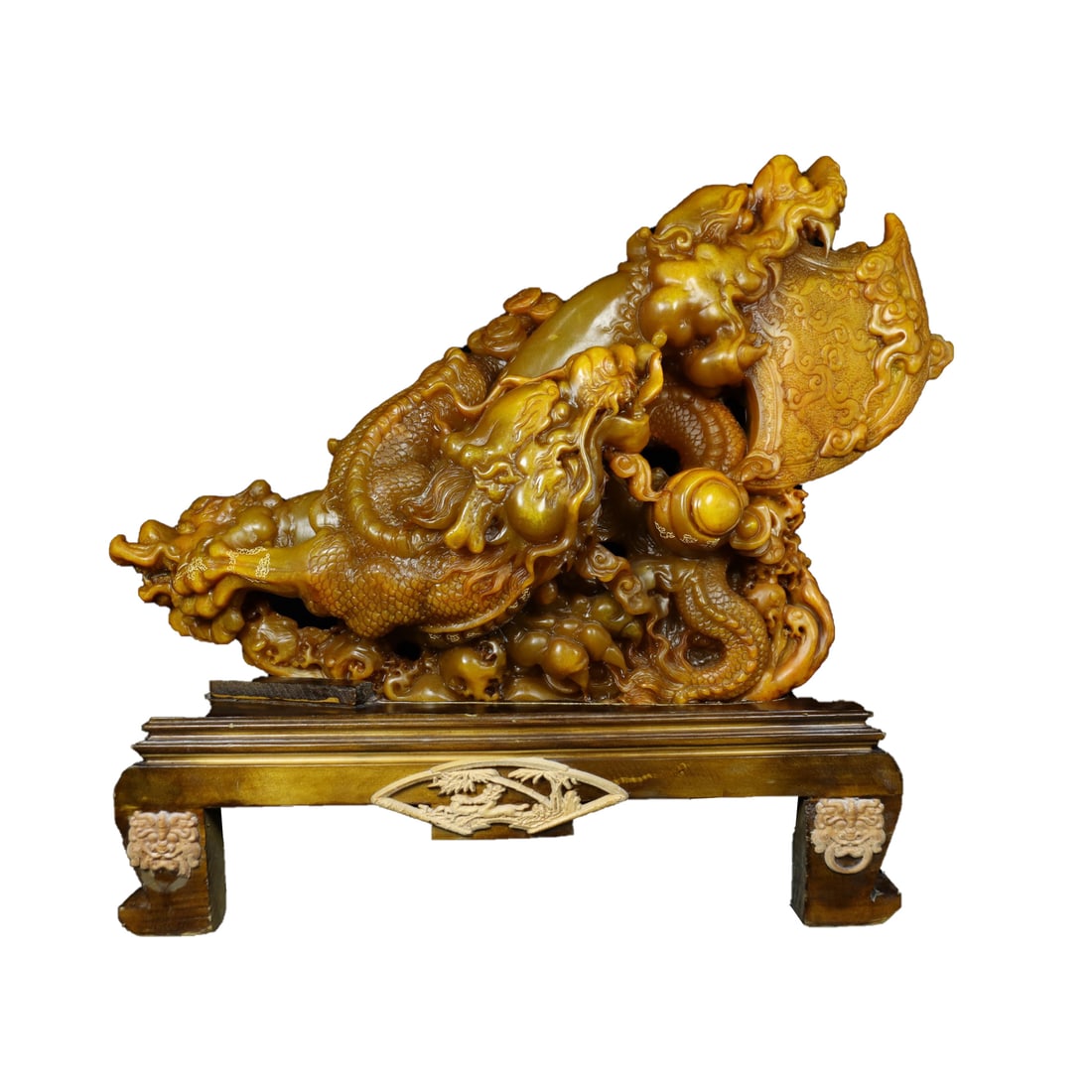 Seal Carving by Gengchen Qiu Yue, Shoushan Stone Carved Ornament (1 of 10)