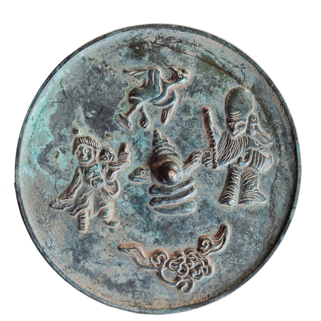 Han Dynasty Bronze Mirror: Han Dynasty Bronze Mirror Freight: 1.International Freight: Foreign shipping charges are determined by destination. 2.Photos, descriptions and valuations have been meticulously prepared by fully certi