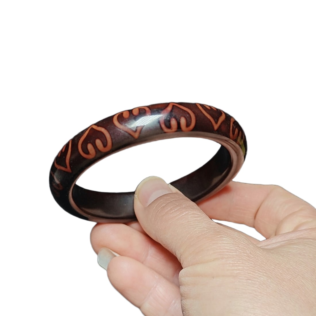 Dzi Bead Bracelet: Jade Bead Bracelet, perfect condition, details as shown. Jade Bead BraceletSize 57/12mmWeight 41.5 grams Freight: 1.International Freight: Foreign shipping charges are determined by destination.