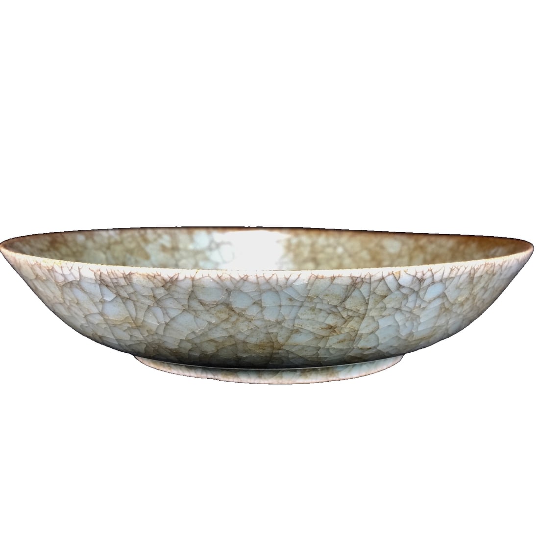 Song Dynasty Ice Crackle Ru Kiln Porcelain Plate (1 of 10)