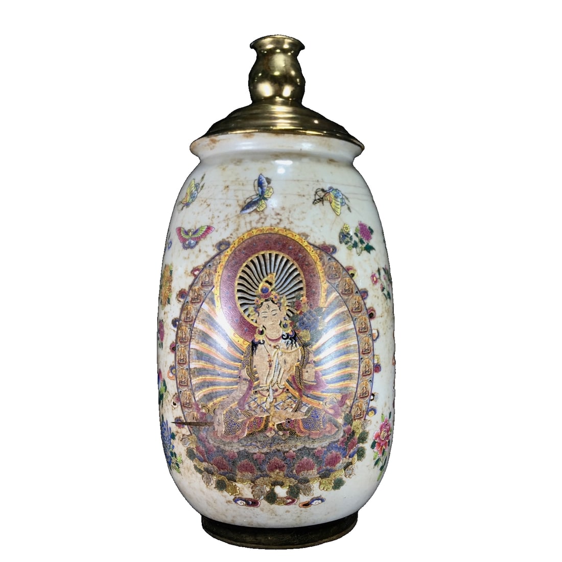 Song Dynasty Ding Porcelain Gilded Gourd Vase (1 of 10)