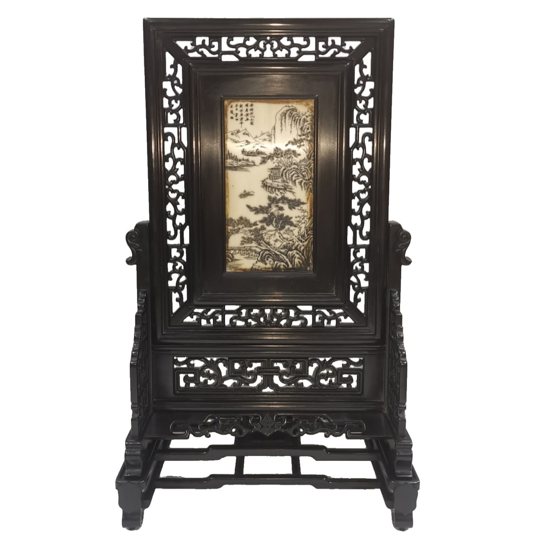 Treasure Blackwood Inlaid Screen (Insert Screen) (1 of 10)