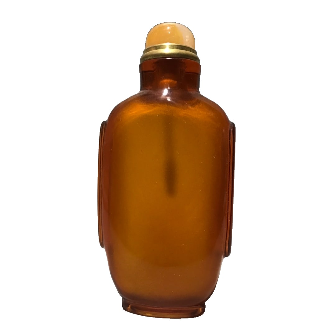 Old Collection: Antique Glass Snuff Bottle (1 of 10)