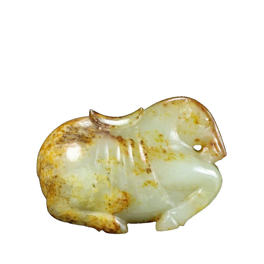 Hetian Mountain Material Jade Horse (1 of 10)