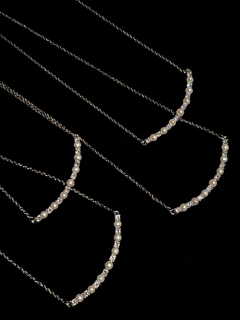 14K Gold Pearl Necklace (1 of 6)