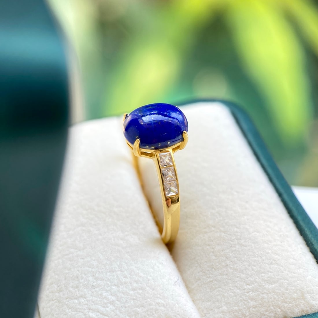 S925 Silver Lapis Lazuli Ring (1 of 9)
