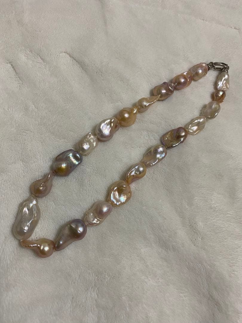 S925 Sterling Silver Freshwater Pearl Necklace (1 of 4)