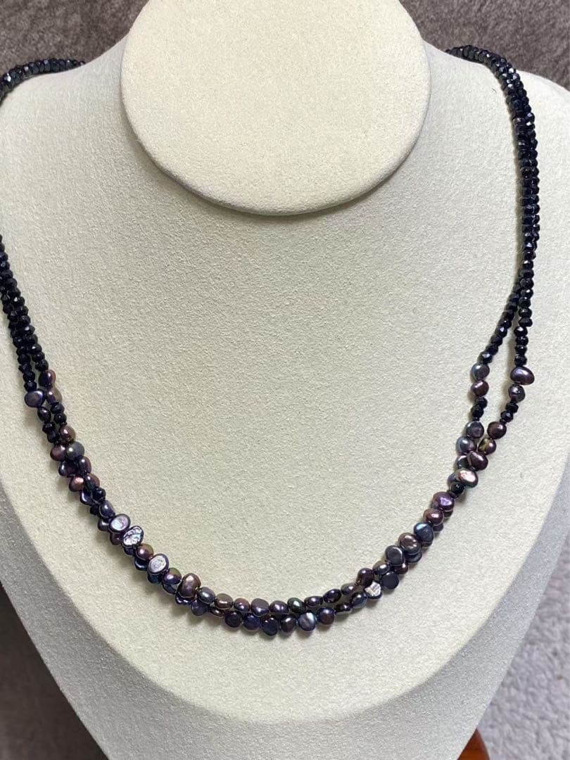 second-hand Pearl, necklace: Pearl necklace, due to its age, the material details are unknown. Please accept the current condition. It is also suitable for disassembling parts and components. All items in the photo are included.