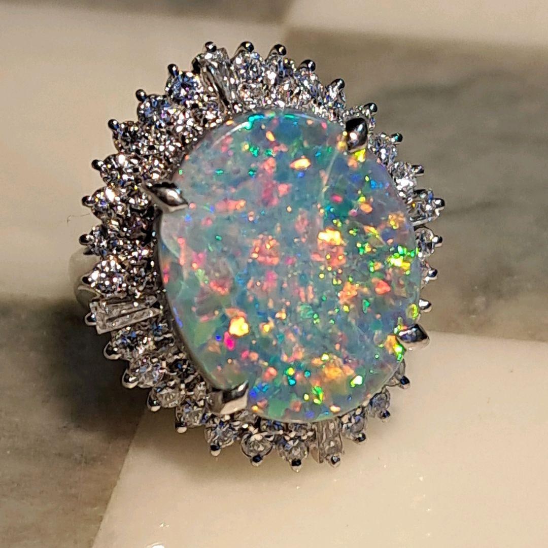 second-hand Black Opal Ring - 3