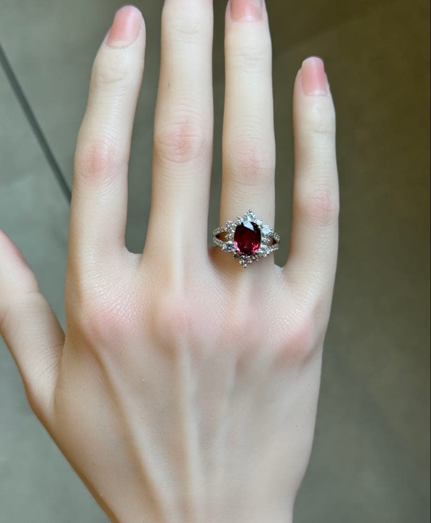 second-hand Diamond Platinum Ring - 10