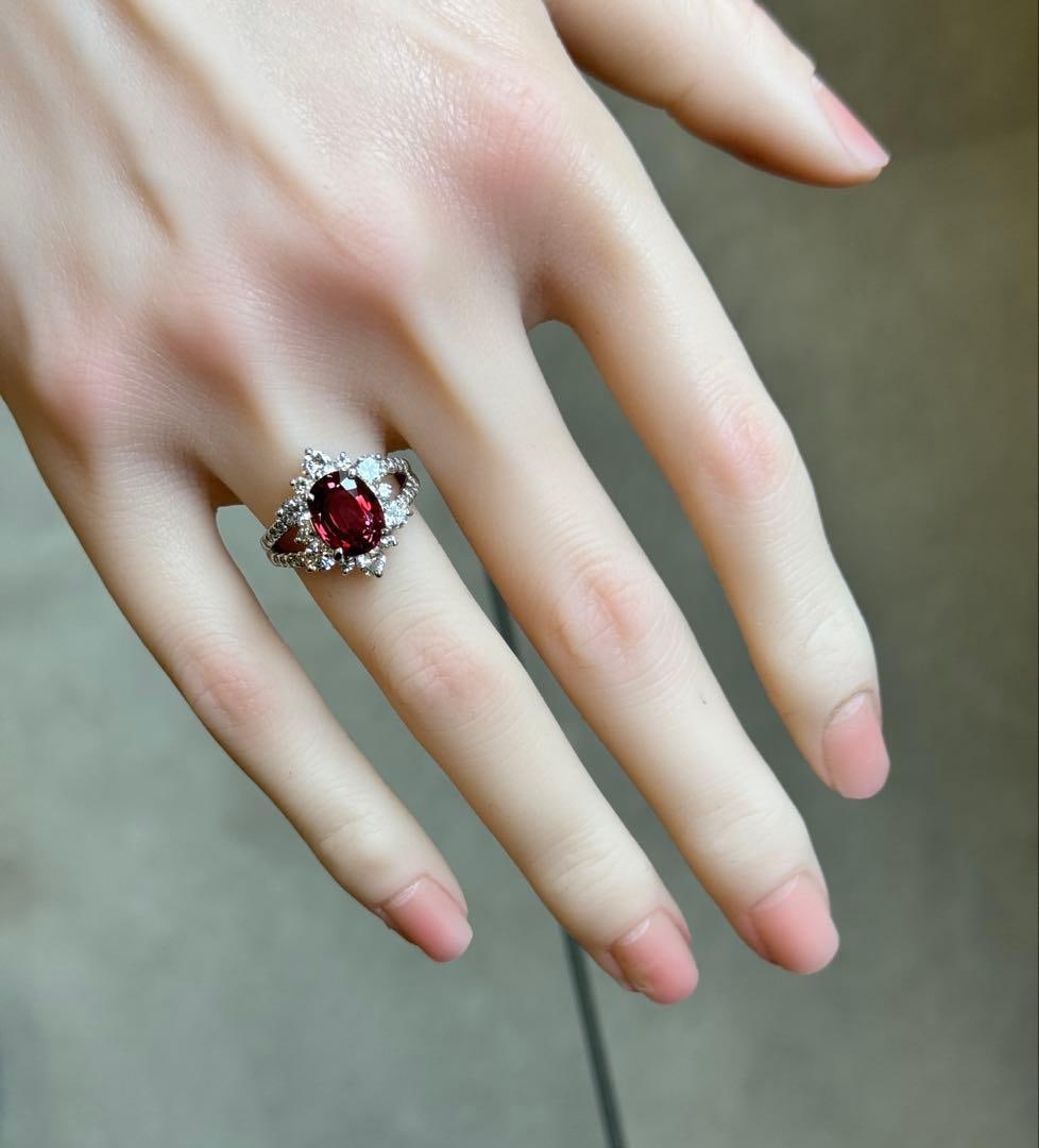 second-hand Diamond Platinum Ring - 11