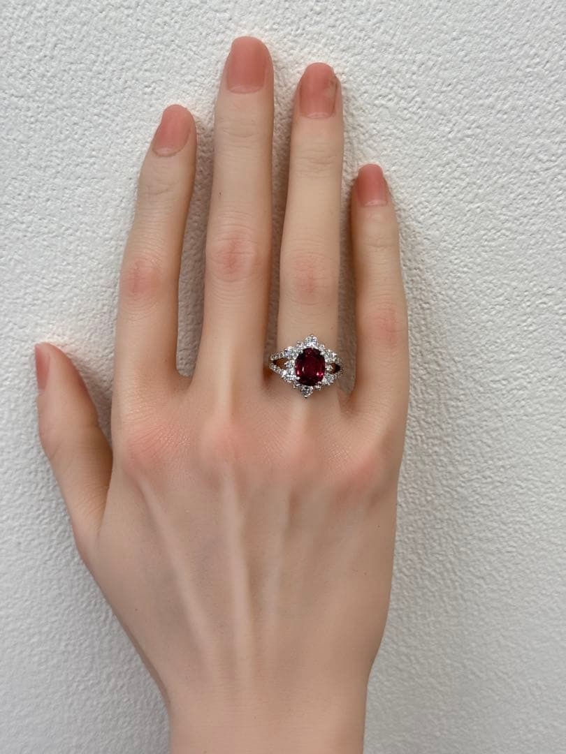 second-hand Diamond Platinum Ring - 5