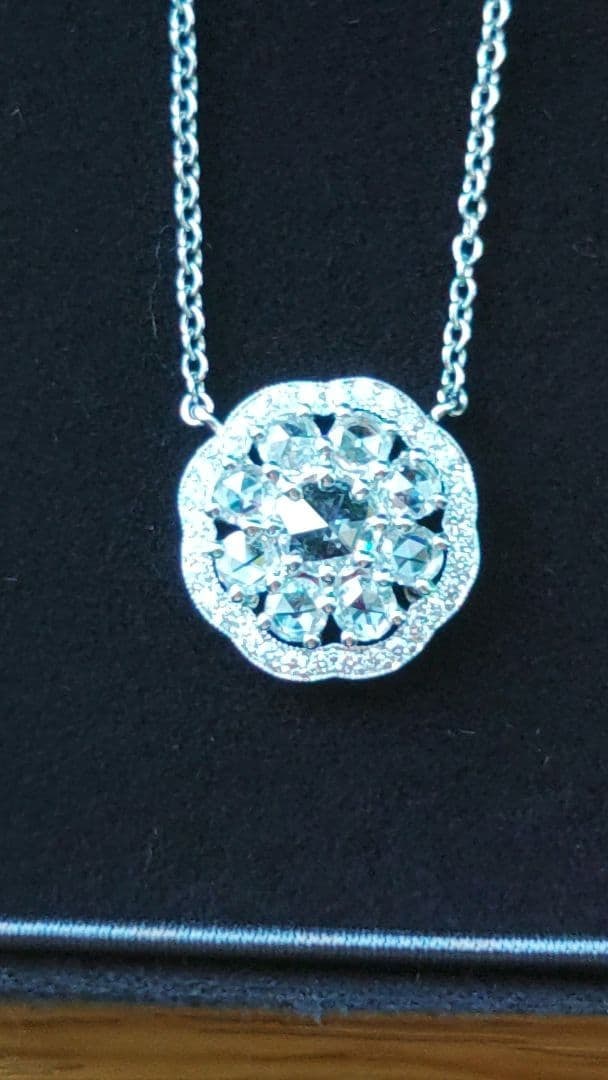 Second-hand Rose Cut Diamond Ring and Pendant Set - 7