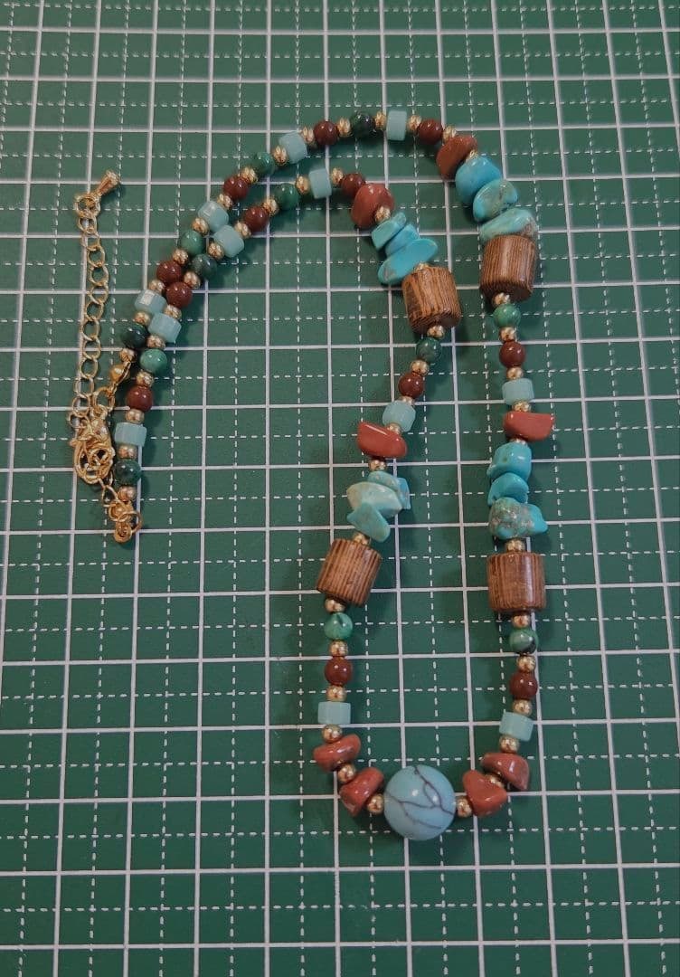 Second-hand Turquoise Bead Necklace (1 of 7)