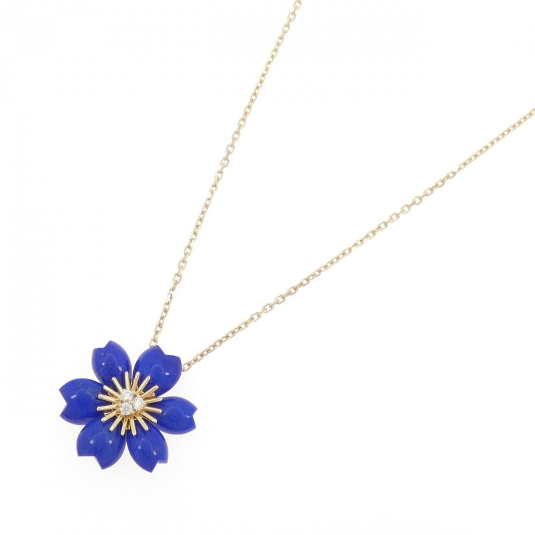 Second-hand Van Cleef & Arpels Rose Snowflake Mini Necklace (1 of 6)