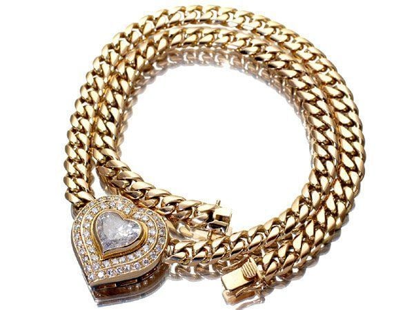 Second-hand necklace Luxury 18K gold necklace (1 of 9)