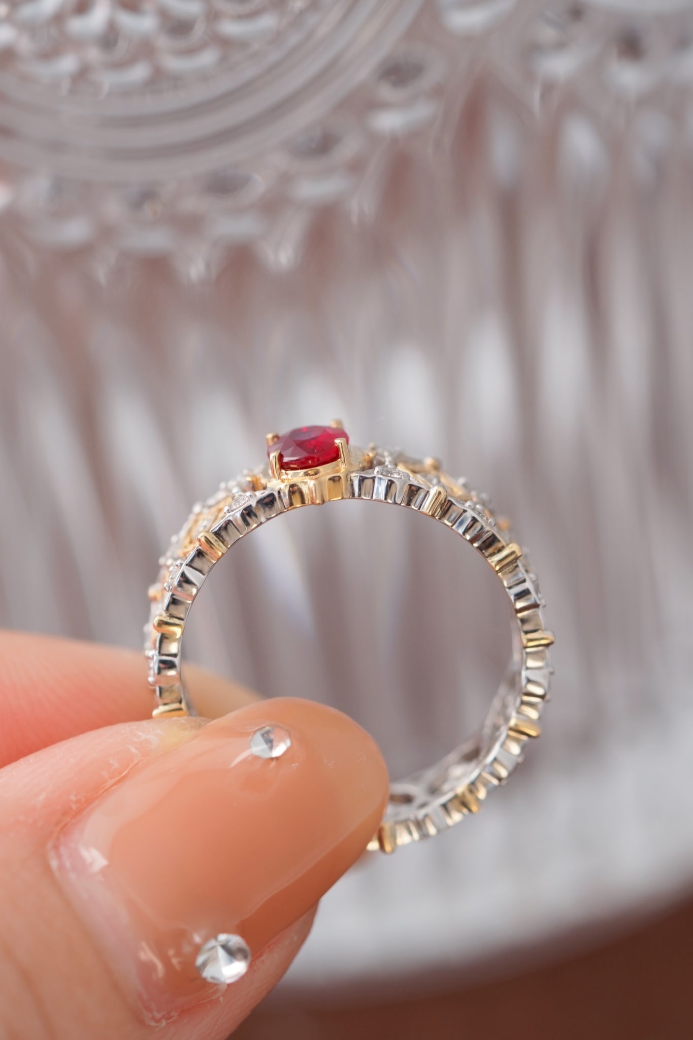 Vintage Ruby Ring - 3