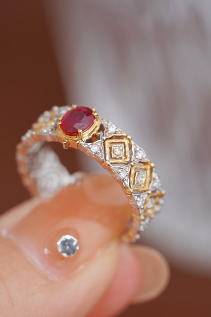 Vintage Ruby Ring - 5