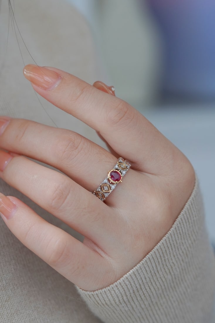 Vintage Ruby Ring - 7