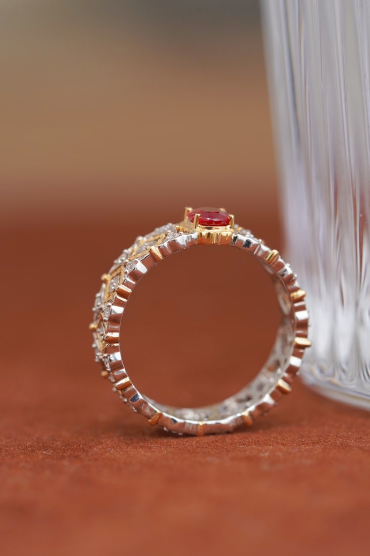 Vintage Ruby Ring - 8