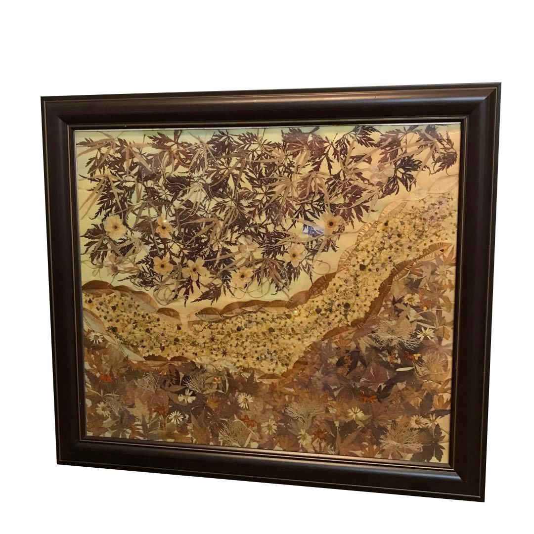 A beautiful vintage embossed painting (1 of 17)