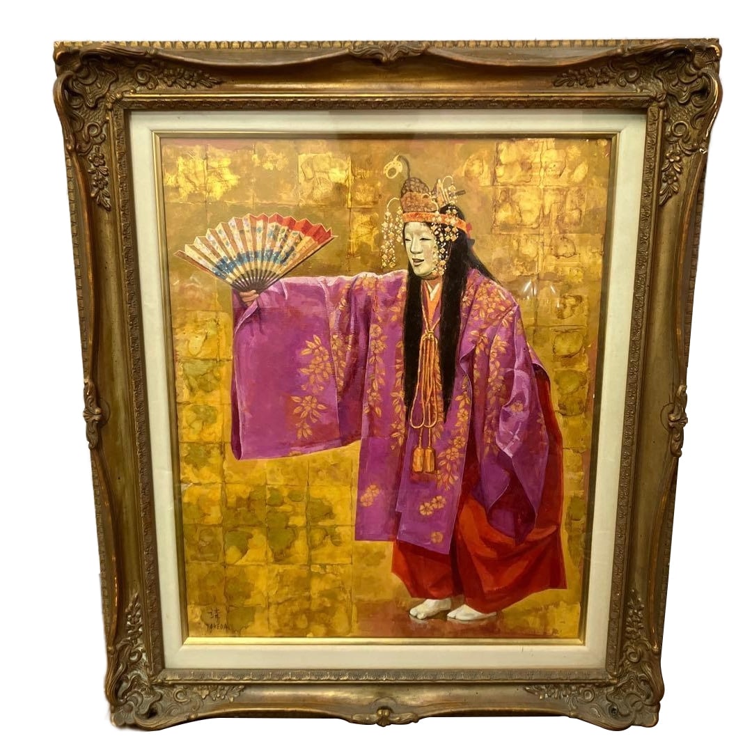 Hei Chuan Neng, drama mask oil painting. (1 of 16)