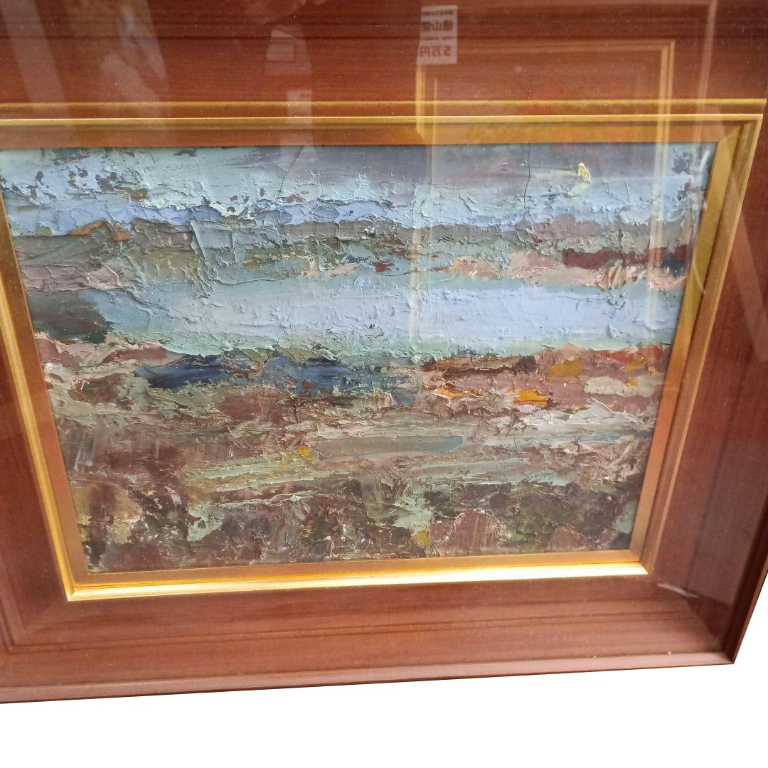 Original oil painting by the legendary artist Kyoshi Tanimoto from Niigata. (1 of 6)