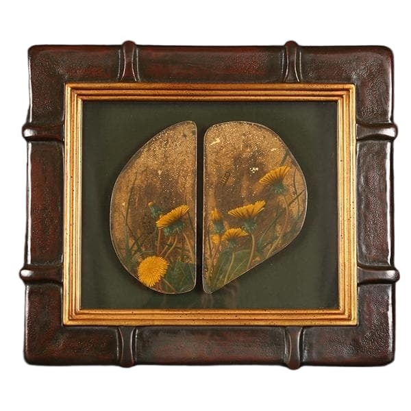 [Saka Seiichiro] Egg tempera painting original work "Colors of Spring, April" (1 of 13)