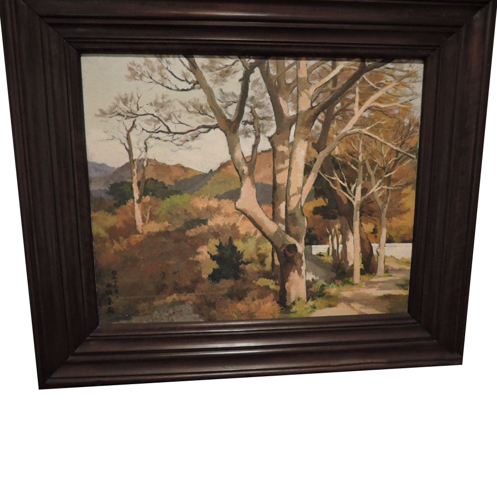 Mizunuma Kan'o / Landscape / Oil painting (1 of 10)