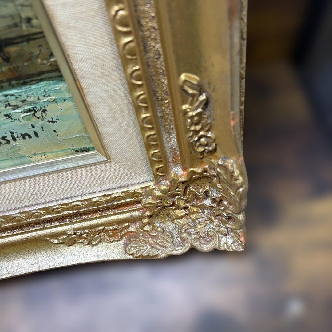 Luigi Basile Sena River oil painting - 7