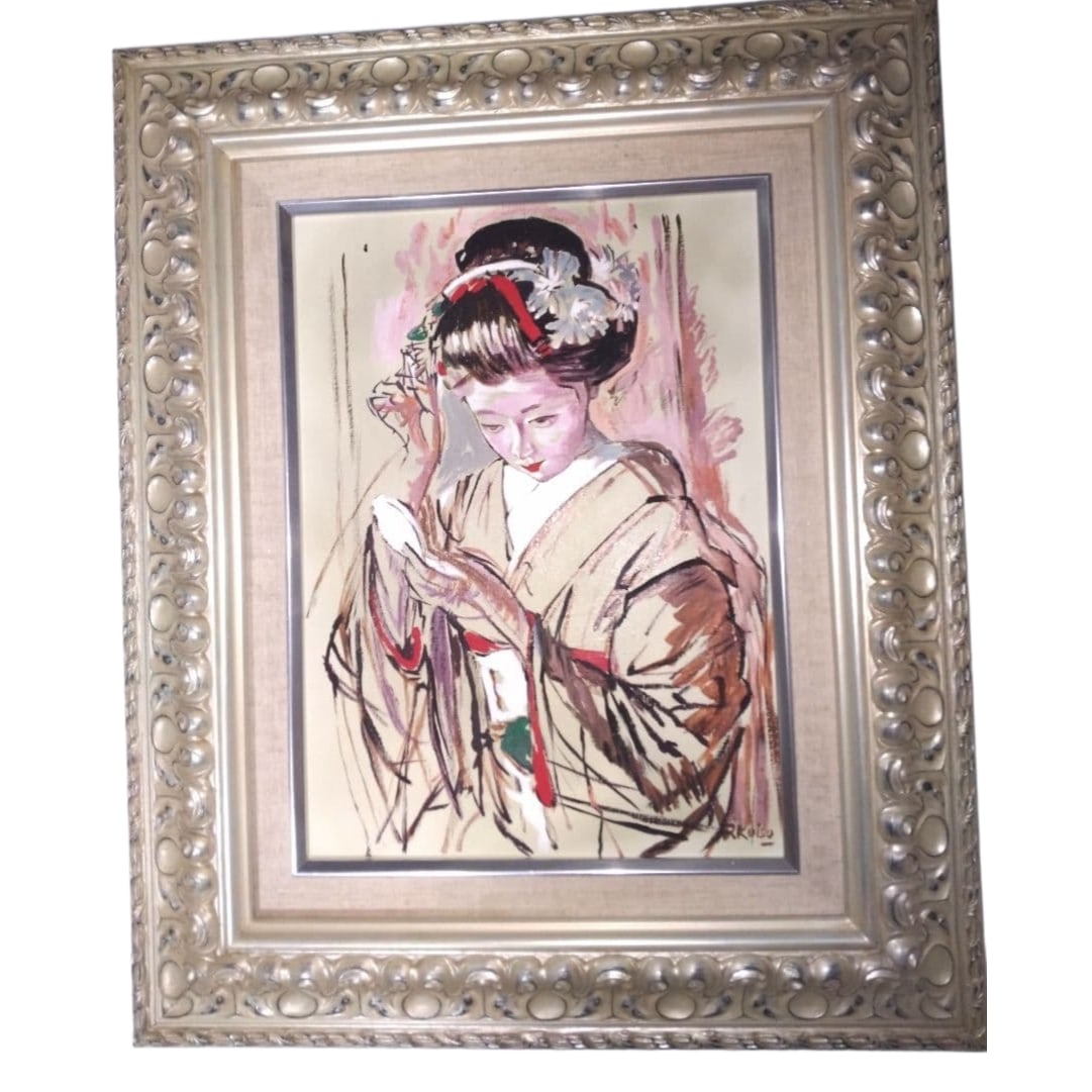 Koishikawa Ryohei, painting, oil paint No. 4 (1 of 7)