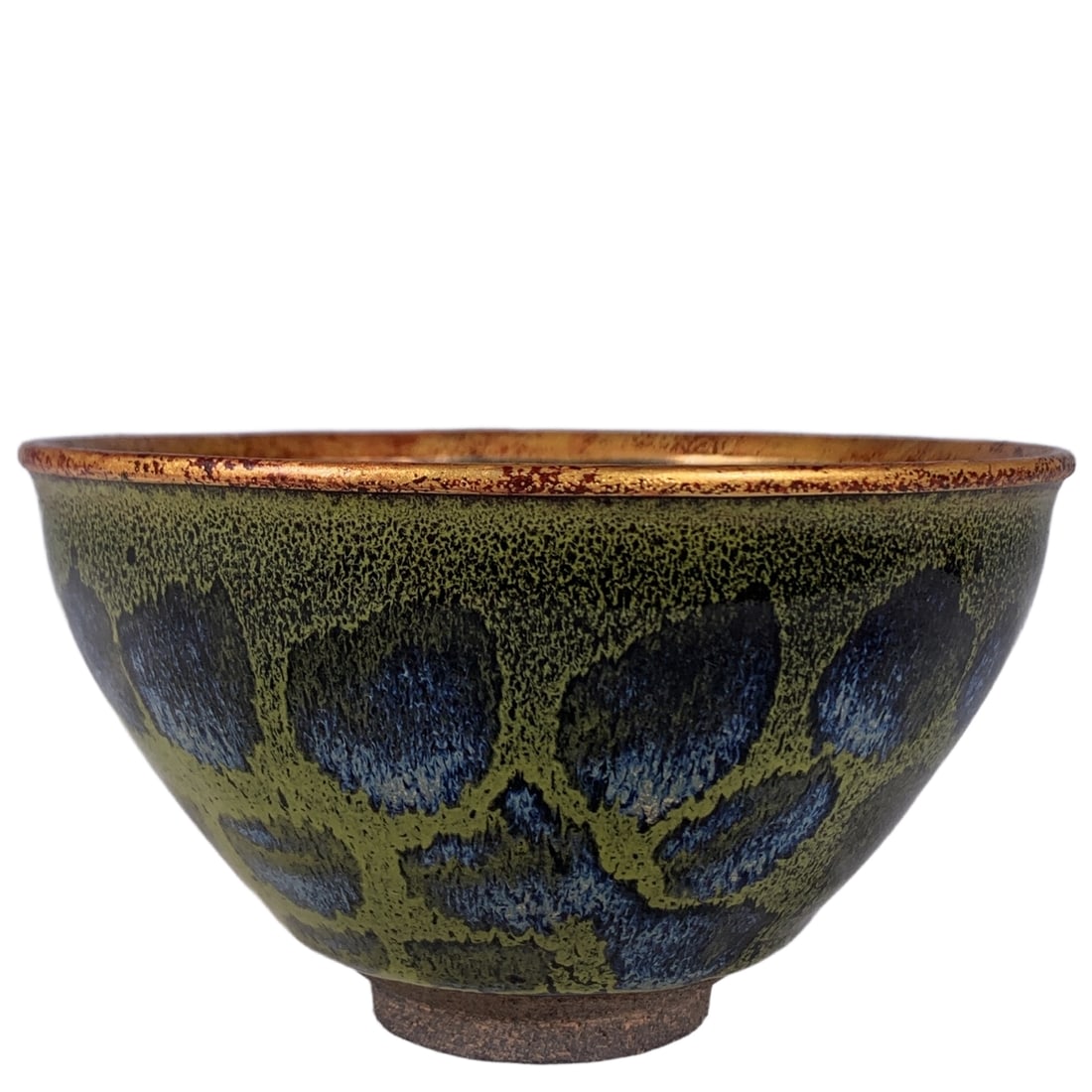 Song Jian Kiln Covered Lip Glaze Change Tenmoku Bowl (1 of 11)