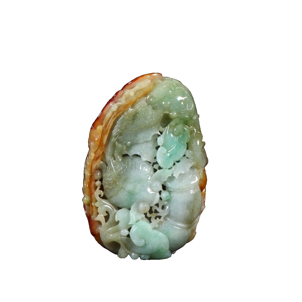 Jade Carp: Jade Carp Specifications: Length 8.5cm Width 5.6cm Thickness 3.1cm Weight 248g Freight: 1.International Freight: Foreign shipping charges are determined by destination. 2.Photos, descriptions and valu