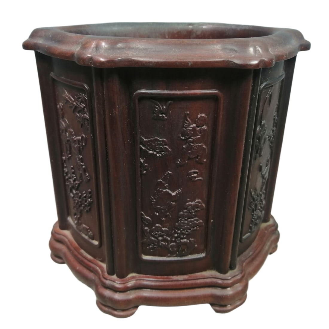 Old Wooden Pen Holder Ornament (1 of 10)