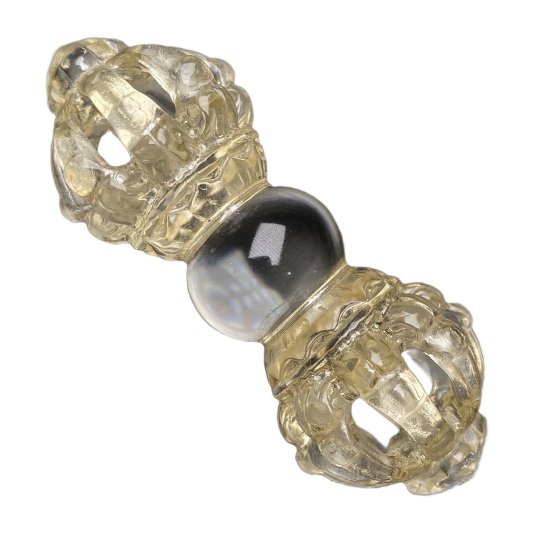 Old Crystal Nine-pronged Vajra (1 of 10)