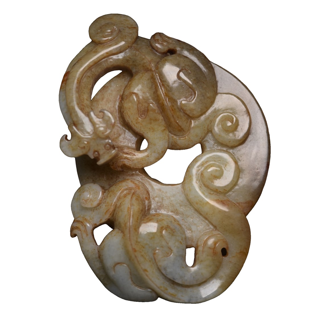 Hetian Jade Dragon Bi (1 of 10)