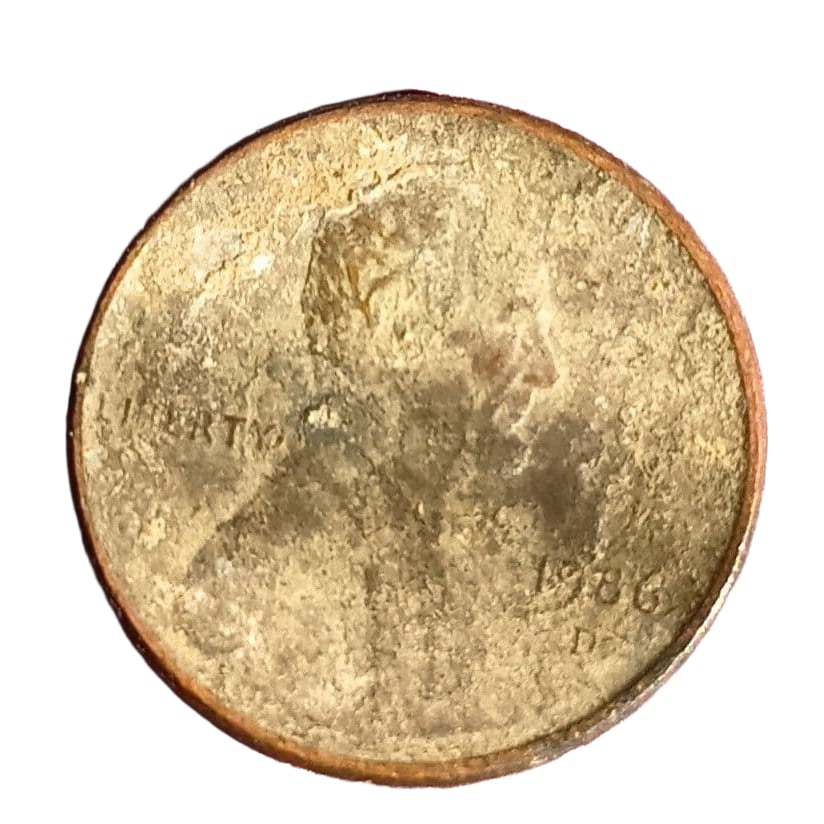 1986 Lincoln Penny (1 of 4)