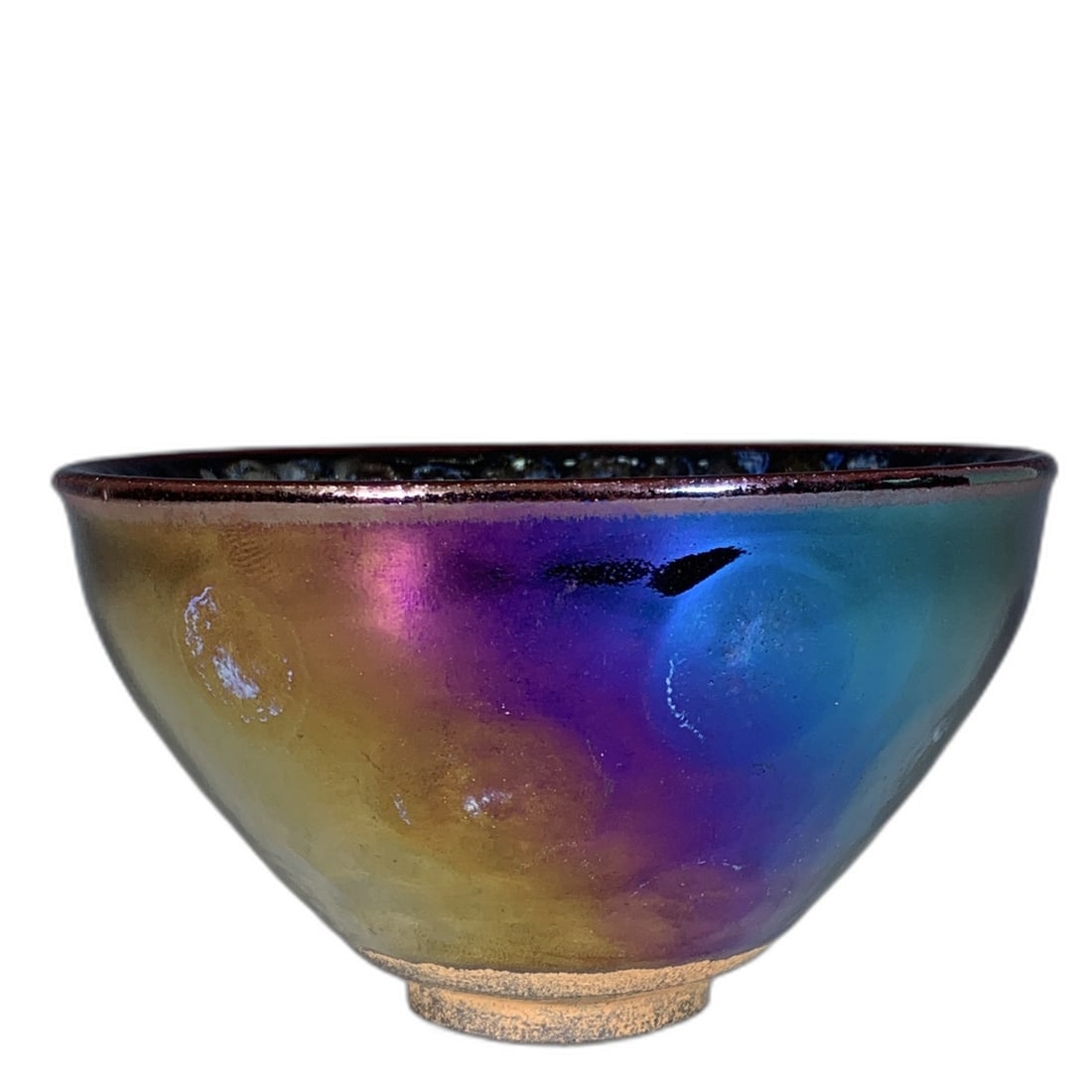 Jian Kiln Rainbow Glaze Bowl (1 of 9)