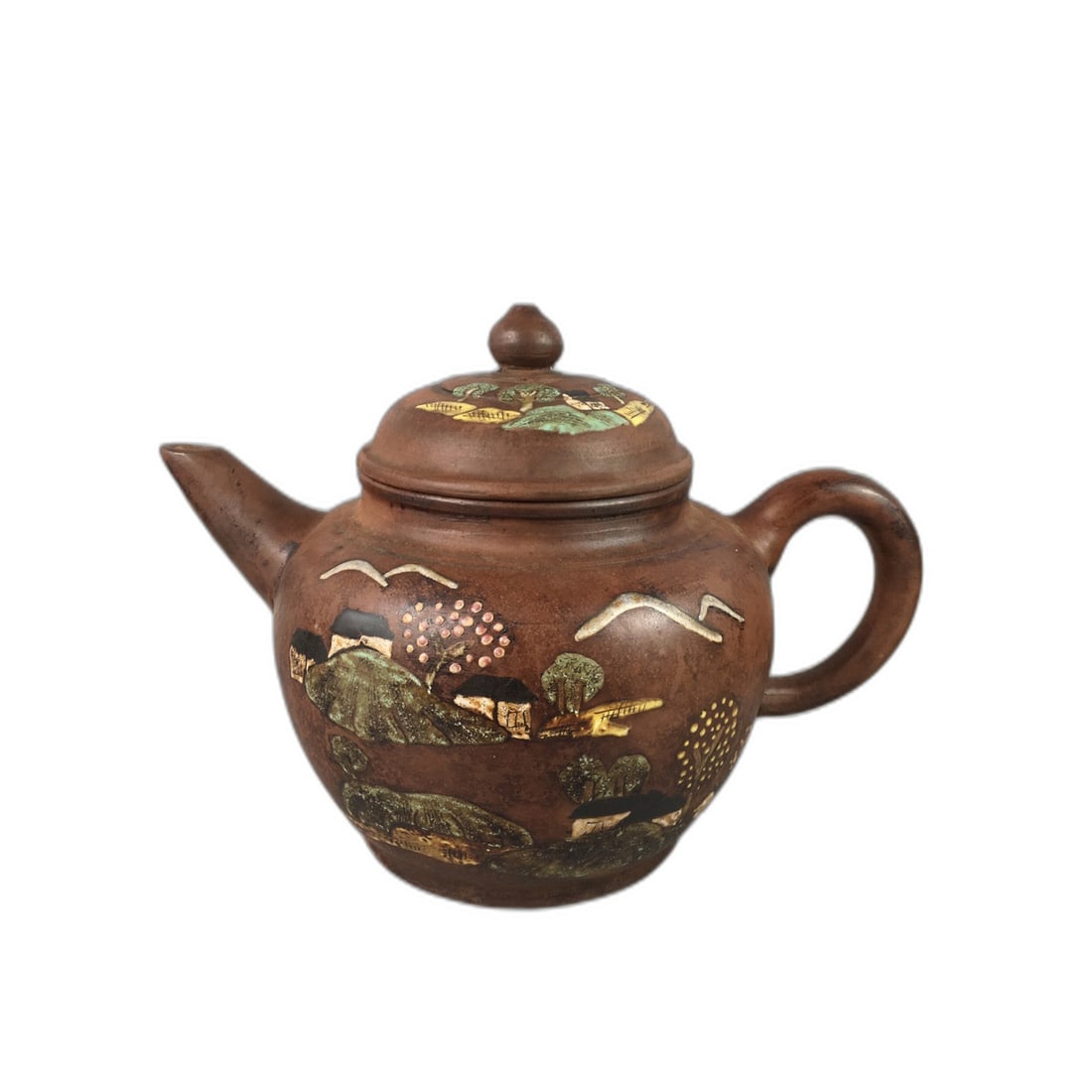 Painted Zisha Teapot (1 of 9)