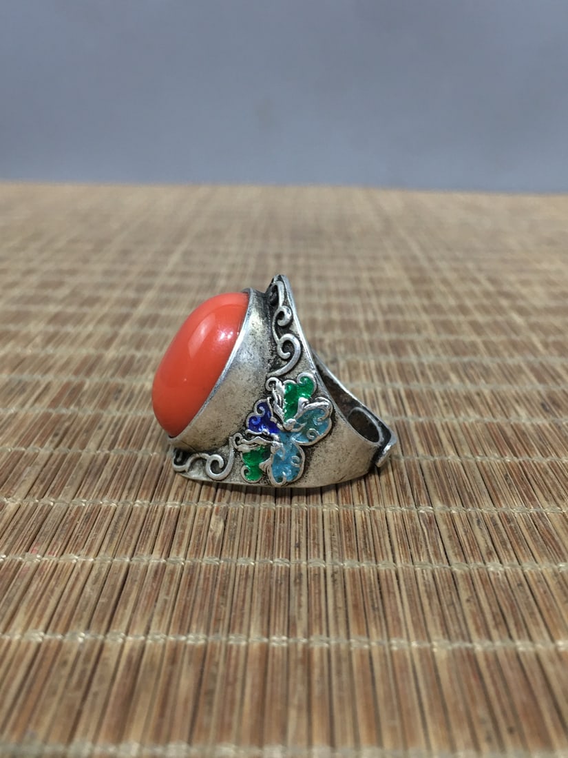 Handcrafted Sterling Silver Ring - 4