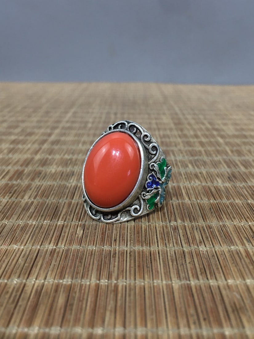 Handcrafted Sterling Silver Ring - 5