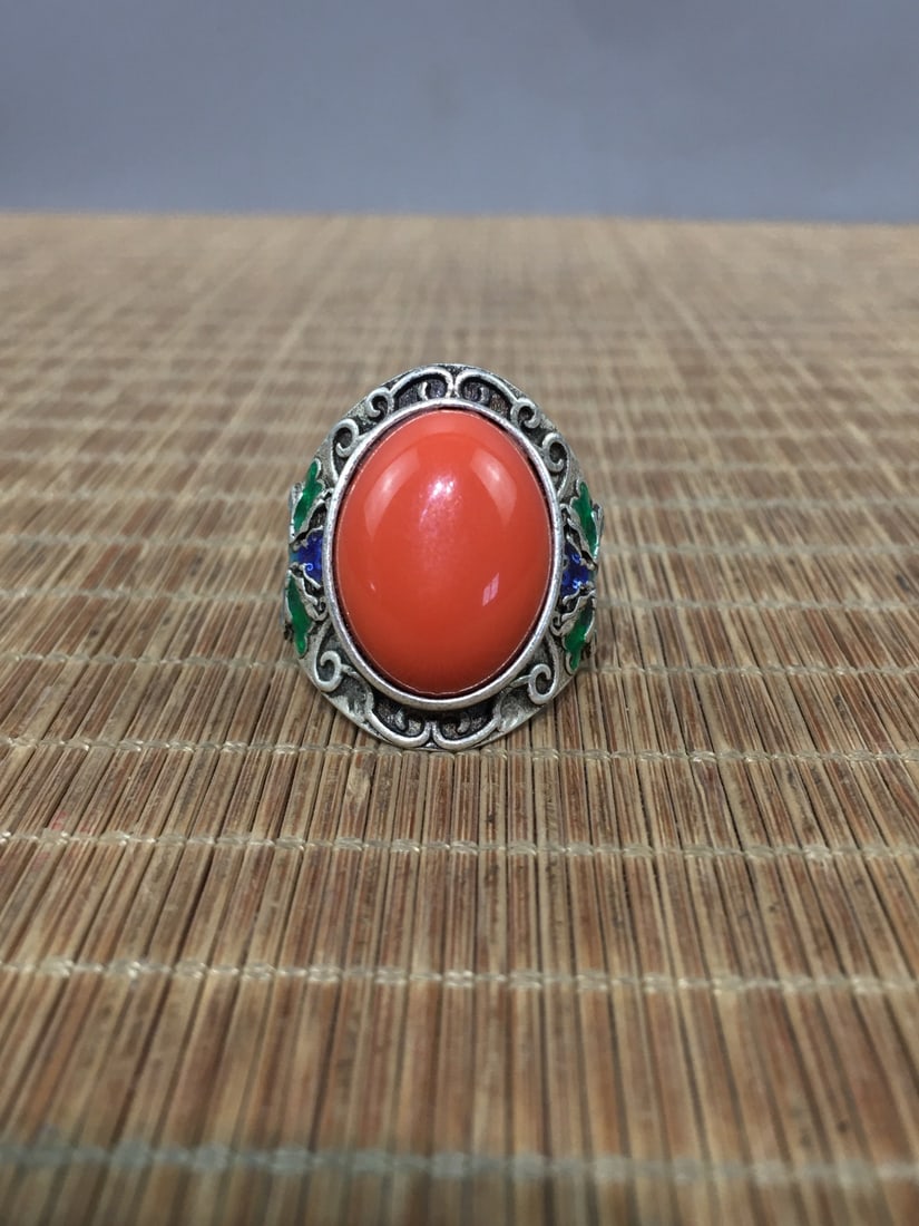 Handcrafted Sterling Silver Ring - 7