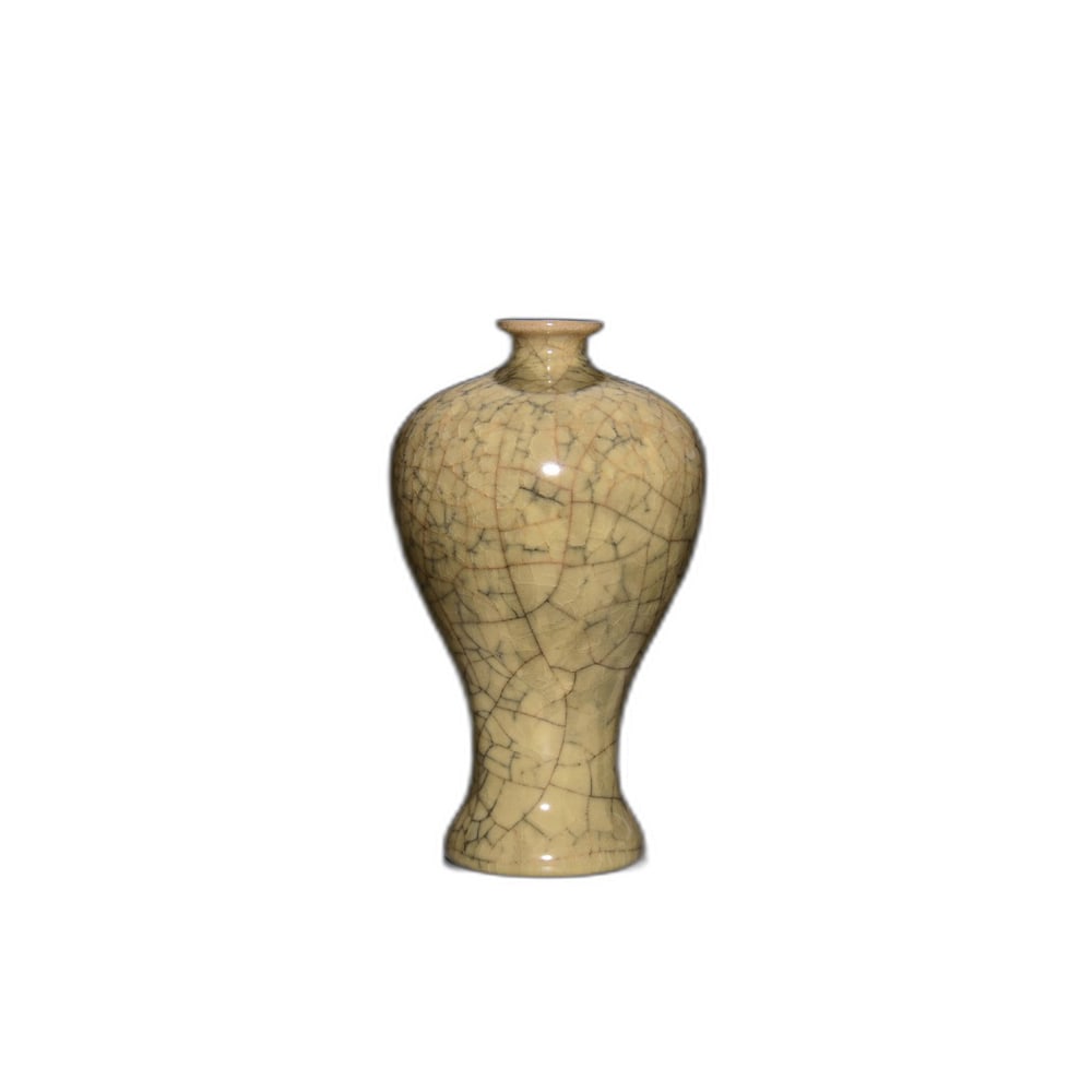 Song Dynasty Ru Kiln Yellow Glaze Vase (1 of 9)